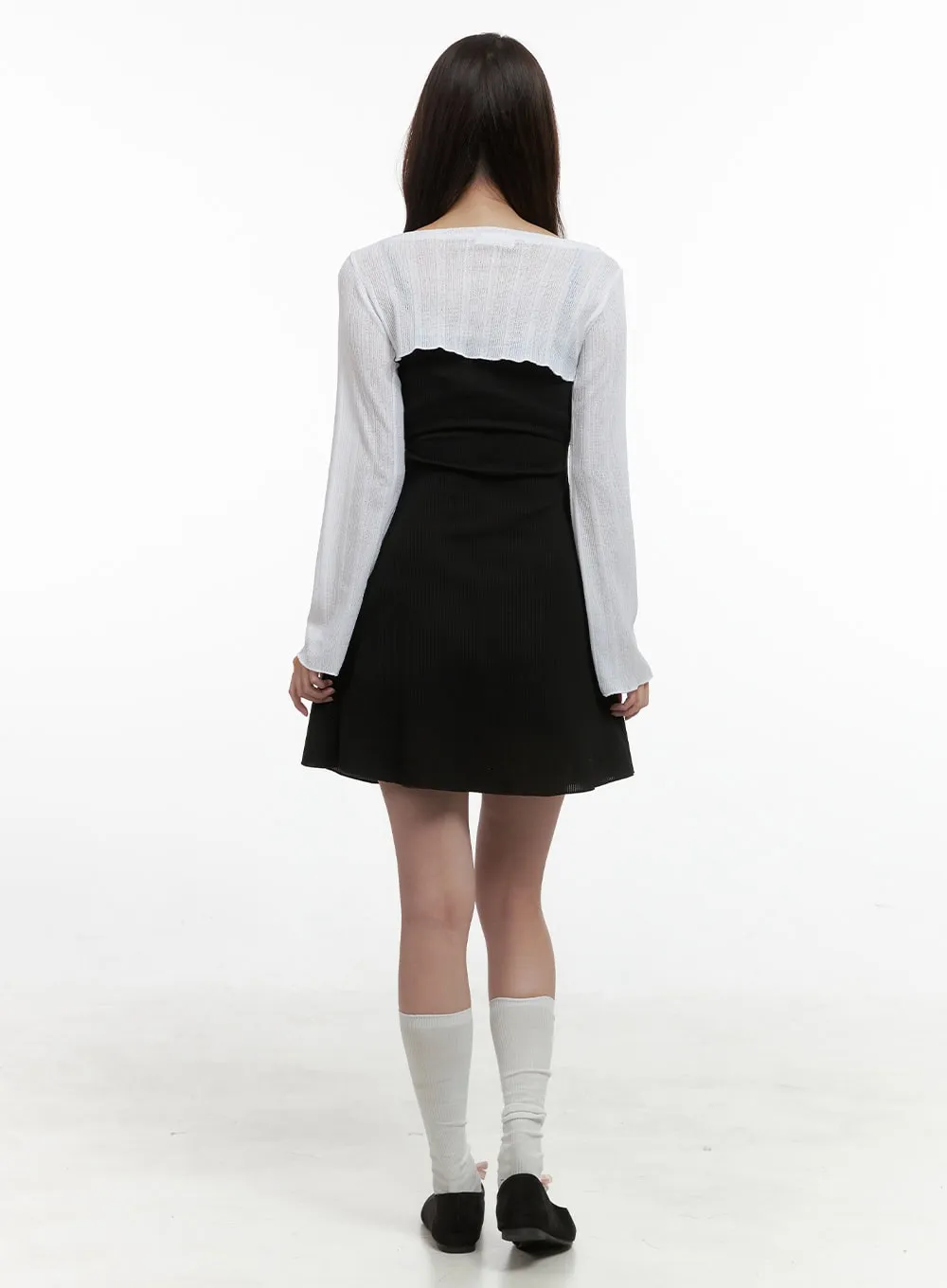 Sleek Shirred Sleeve Blouse OS416