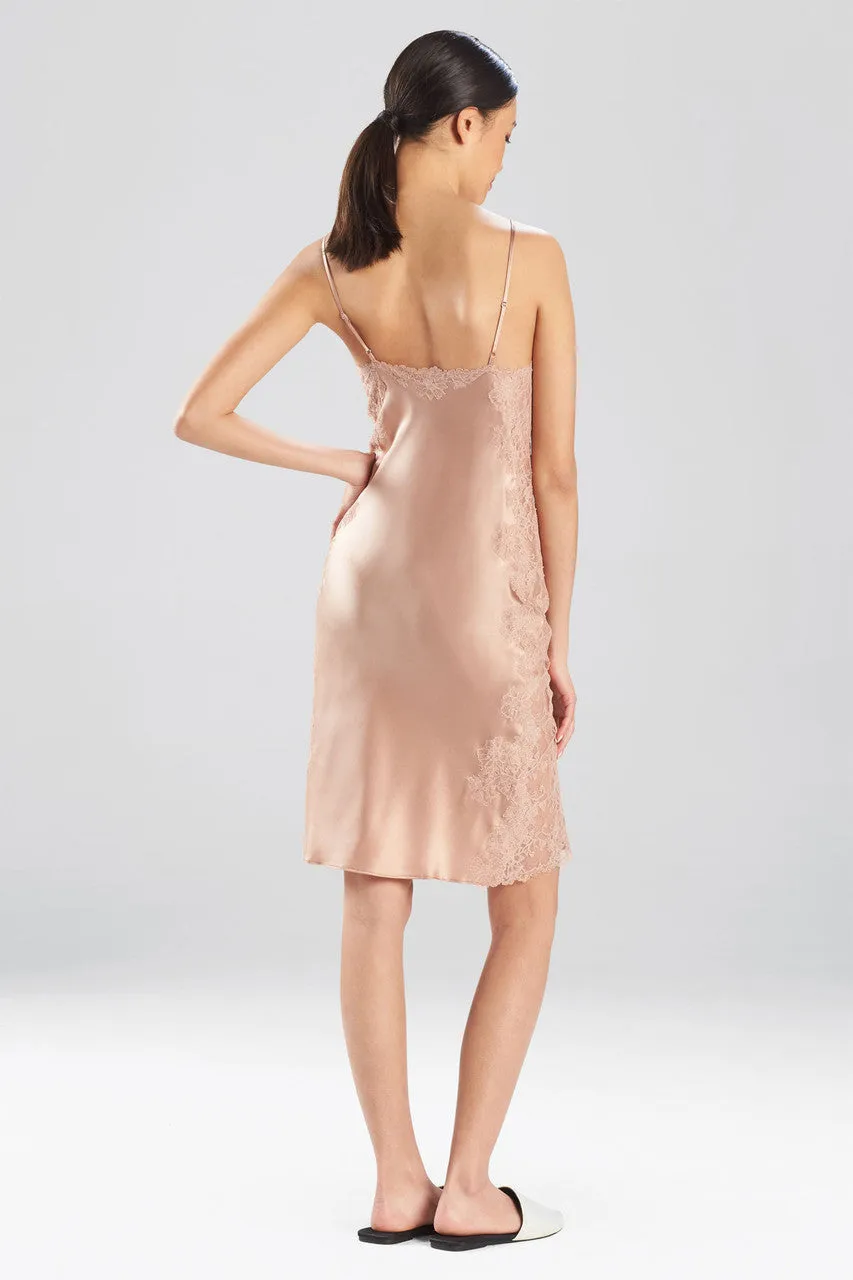 Sleek Silk Lace Chemise