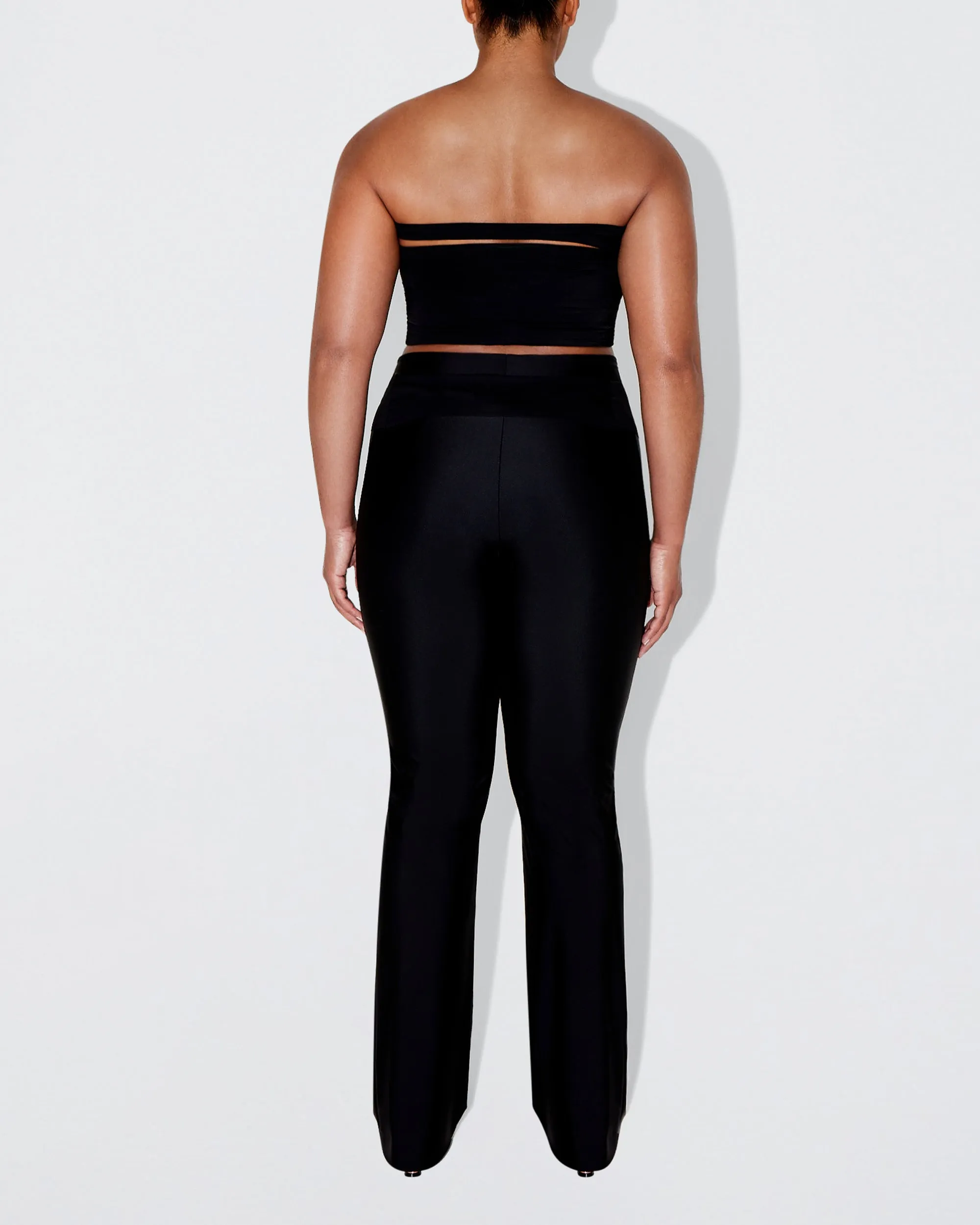 Sleek Stretch Tube Top | Black