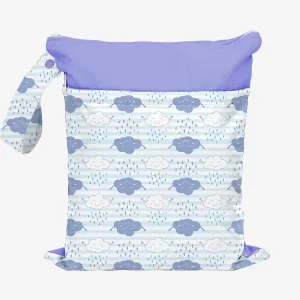 Smiling Clouds  - Waterproof Wet Bag