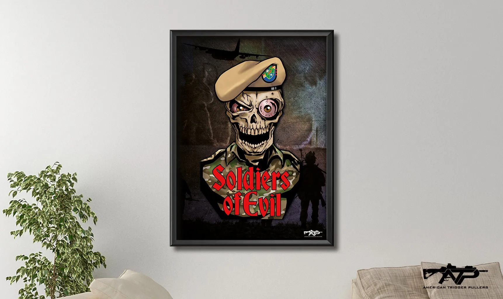 Soldiers of Evil Canvas