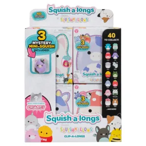 Squish A Alongs Clipon 1Inch Squishmallow (Mystery Bag)