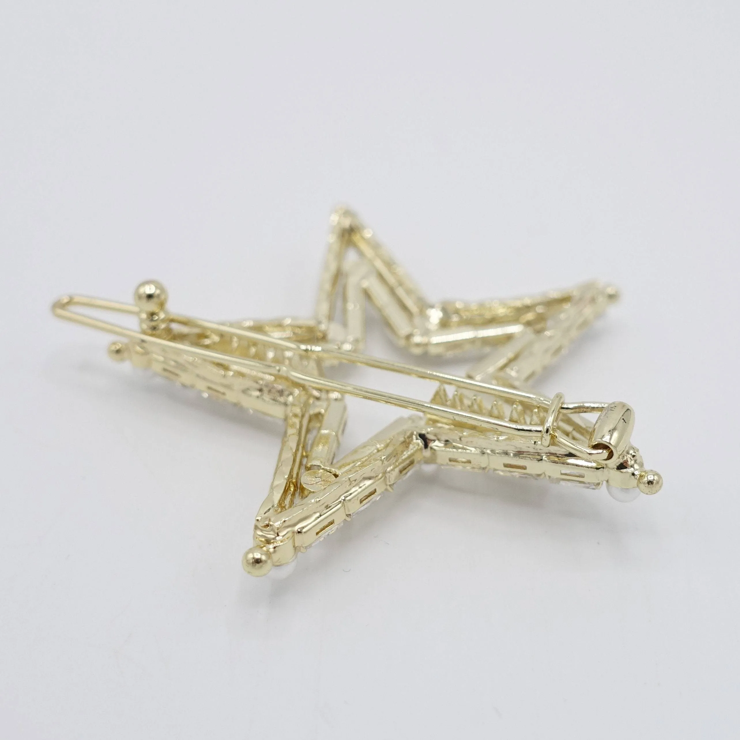 star hair clip bling hair accessory for women