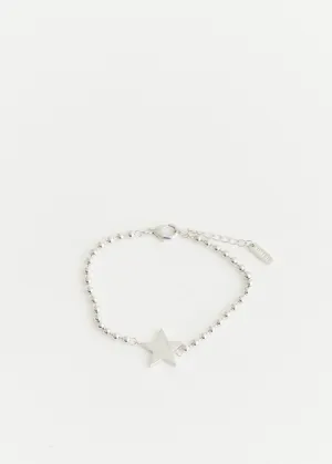 Star Point Ball Chain Bracelet