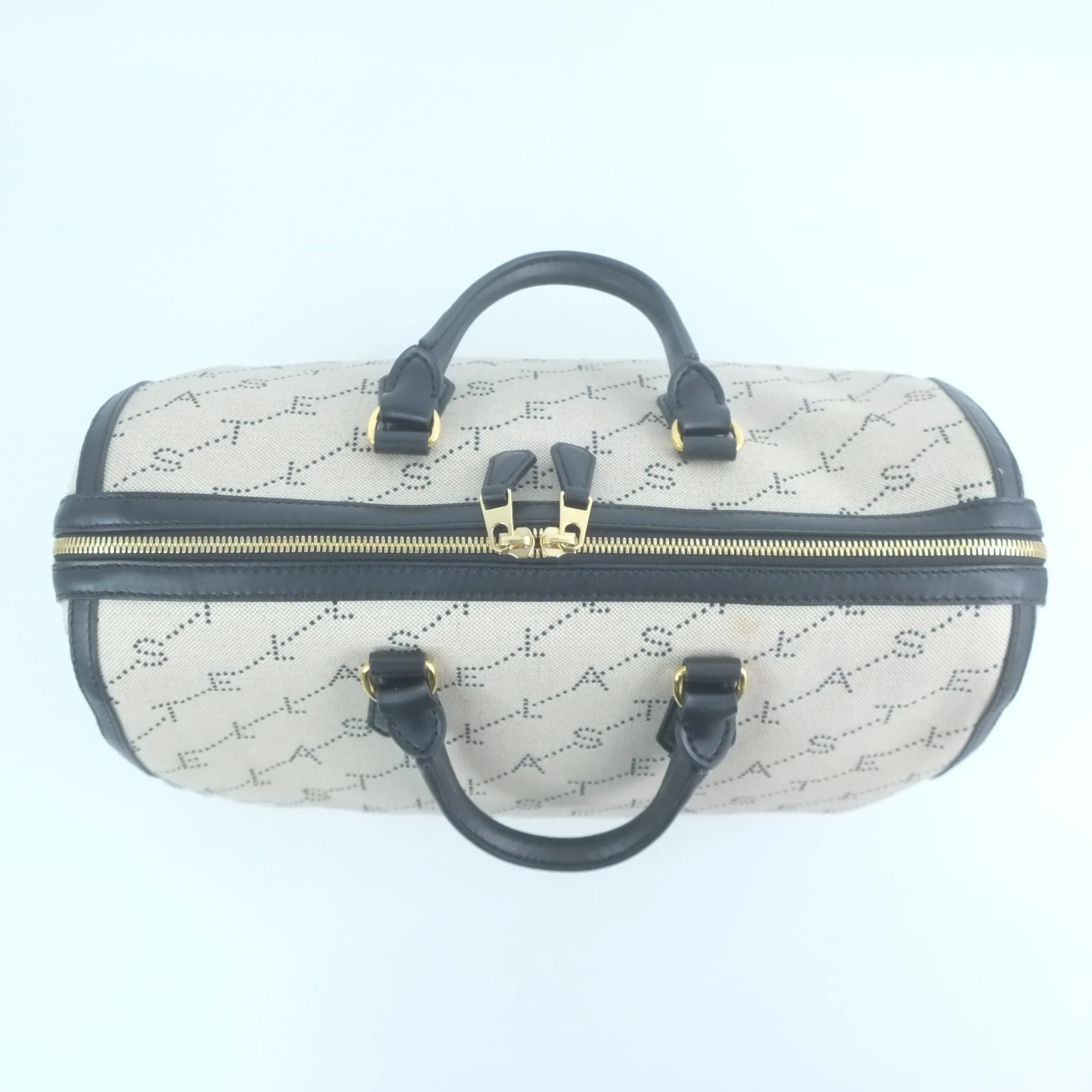 Stella Mccartney Botton Bag Canvas Cream