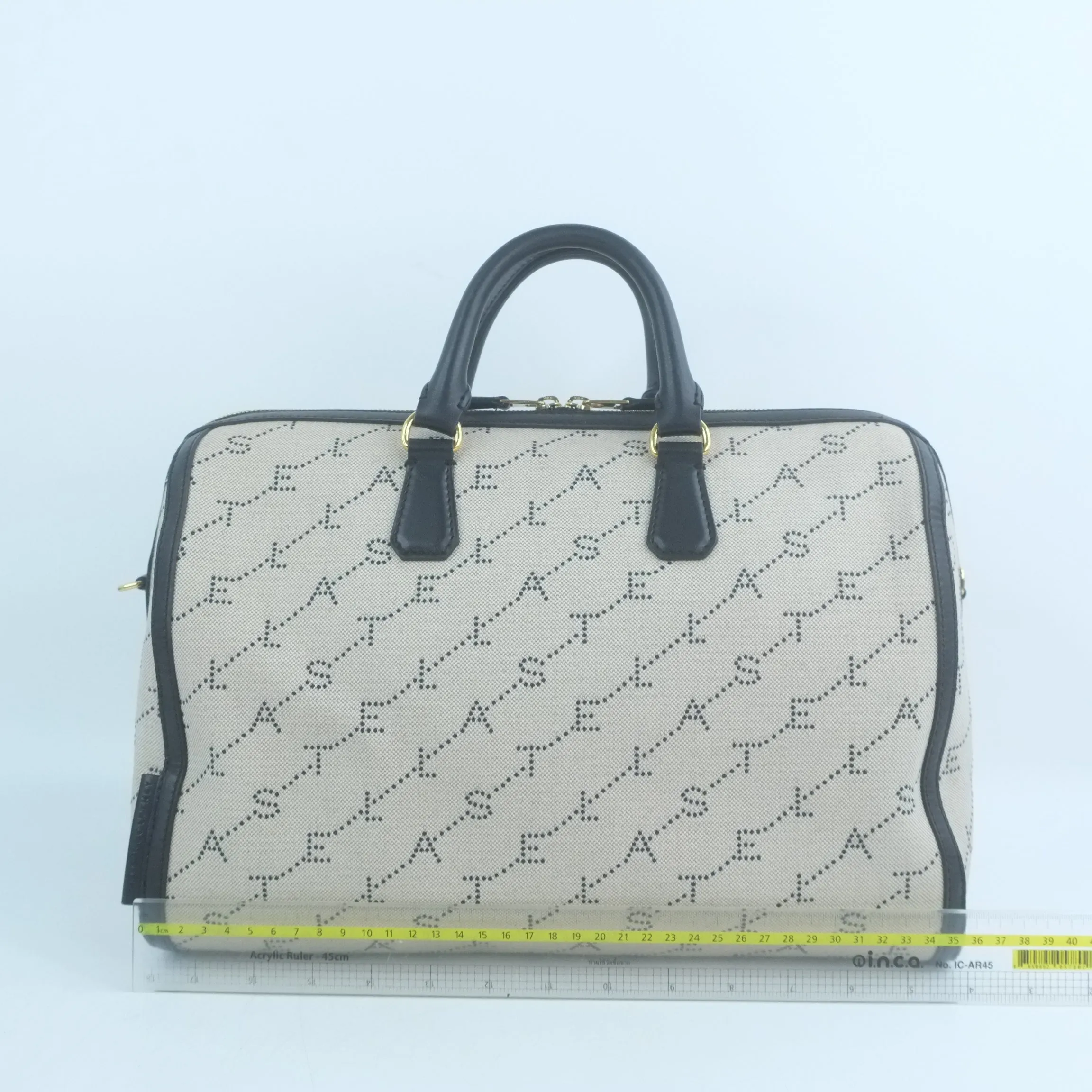 Stella Mccartney Botton Bag Canvas Cream