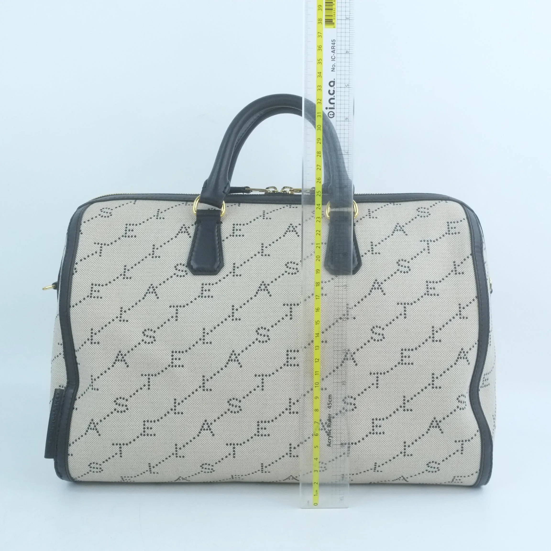 Stella Mccartney Botton Bag Canvas Cream