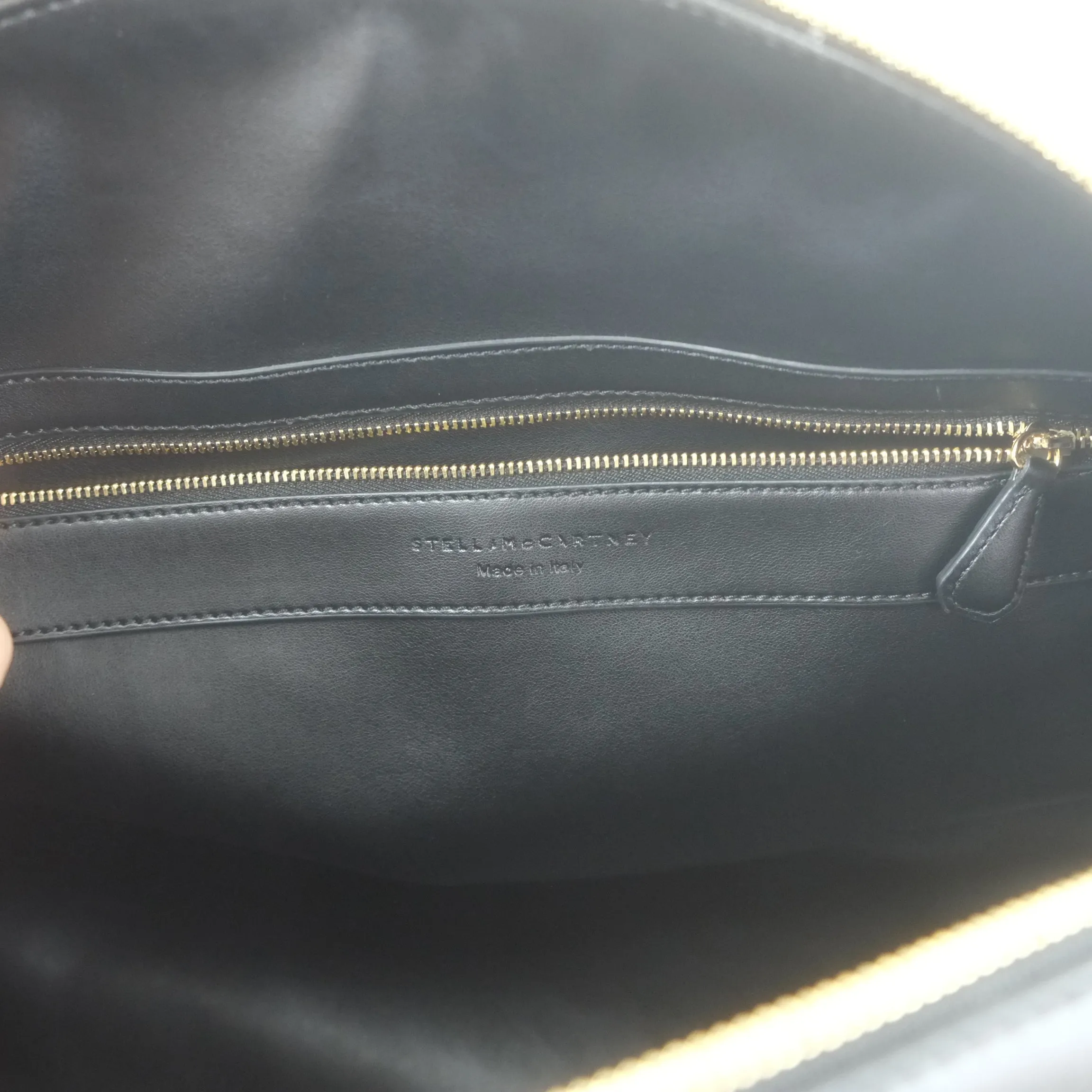 Stella Mccartney Botton Bag Canvas Cream
