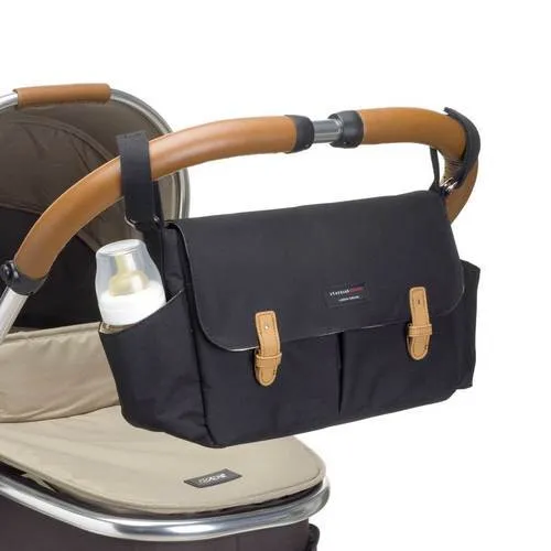 Storksak - Caddy Stoller Organiser Black
