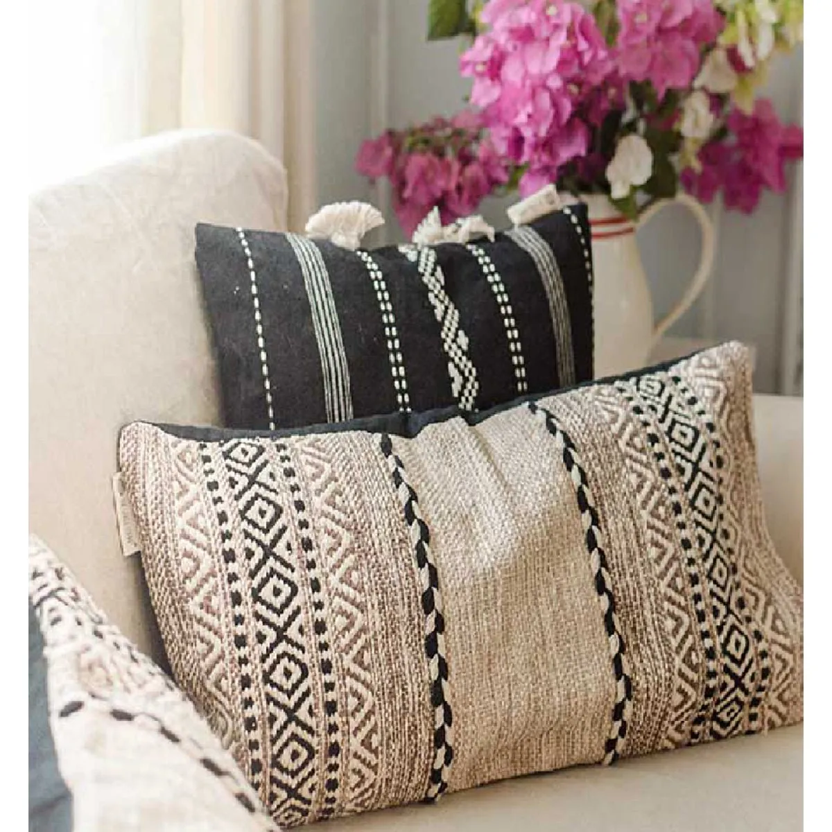 Strings of Light Cushion Cover