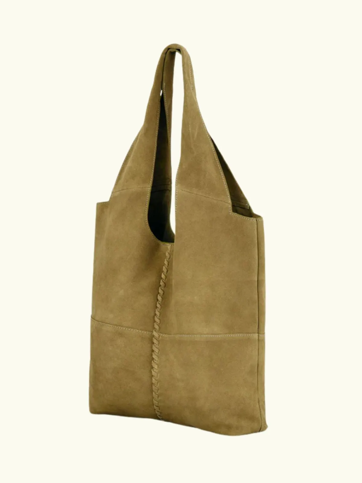 Suede Demi Bag - Green