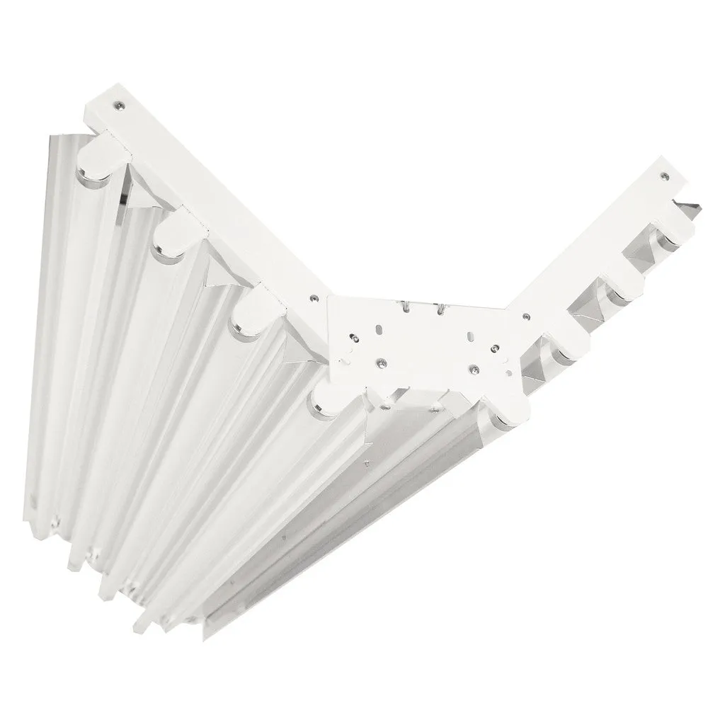 T5HO FLUORESCENT ADJUSTABLE 6 & 8 LAMP LINEAR LIGHTING FIXTURES