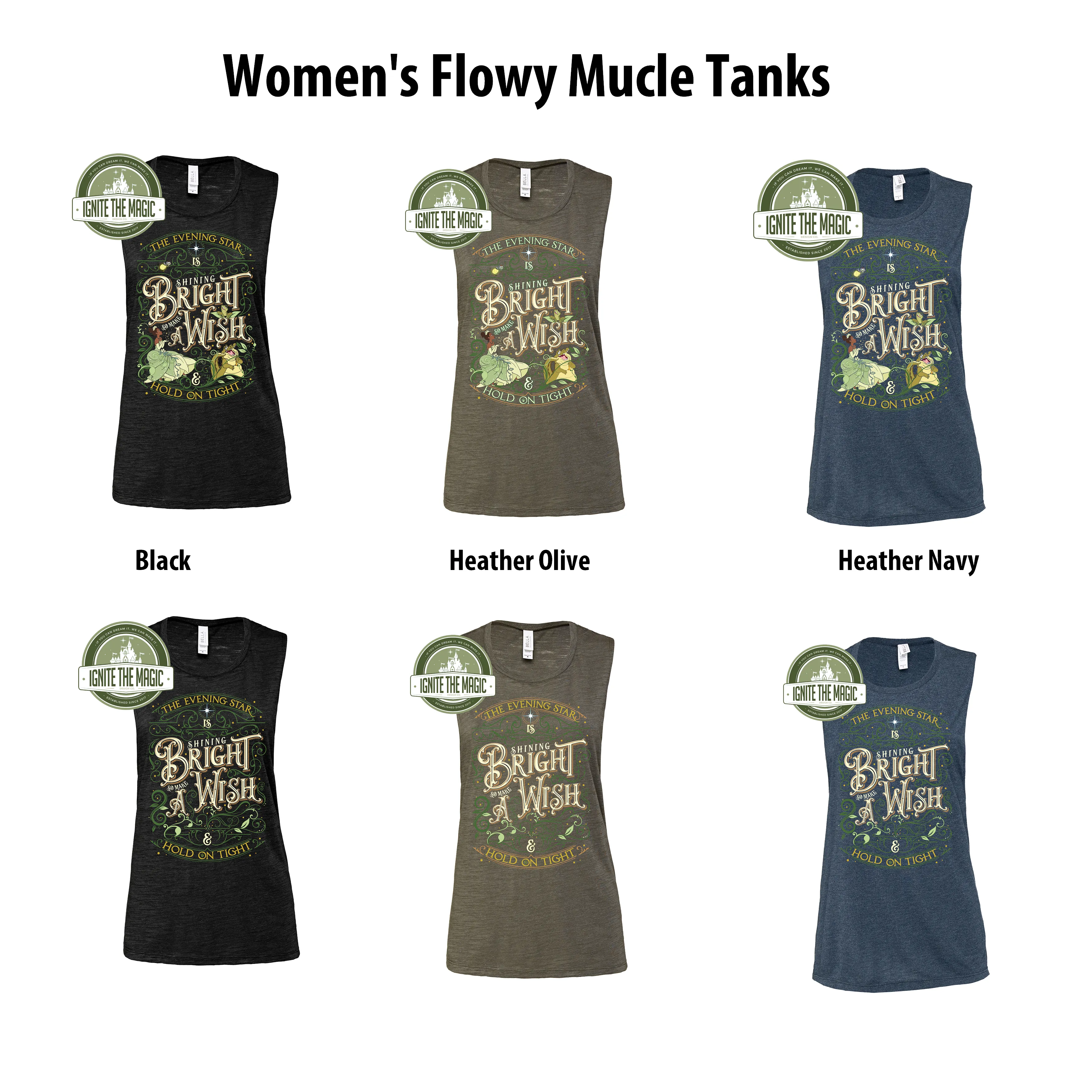The Evening Star is Shining Bright - Women's Tanks