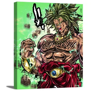 The Legendary Warrior Canvas Wall Art