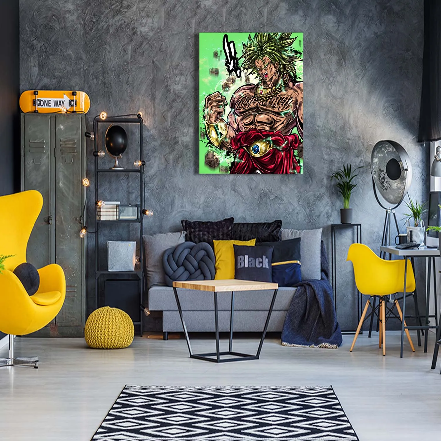 The Legendary Warrior Canvas Wall Art