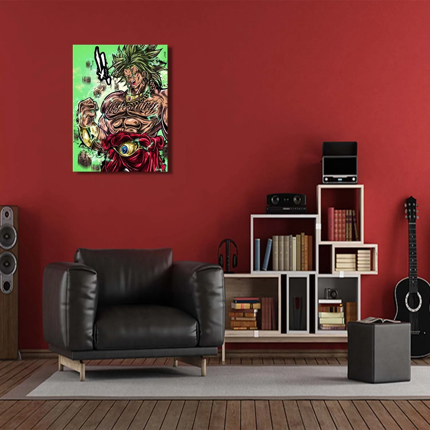 The Legendary Warrior Canvas Wall Art