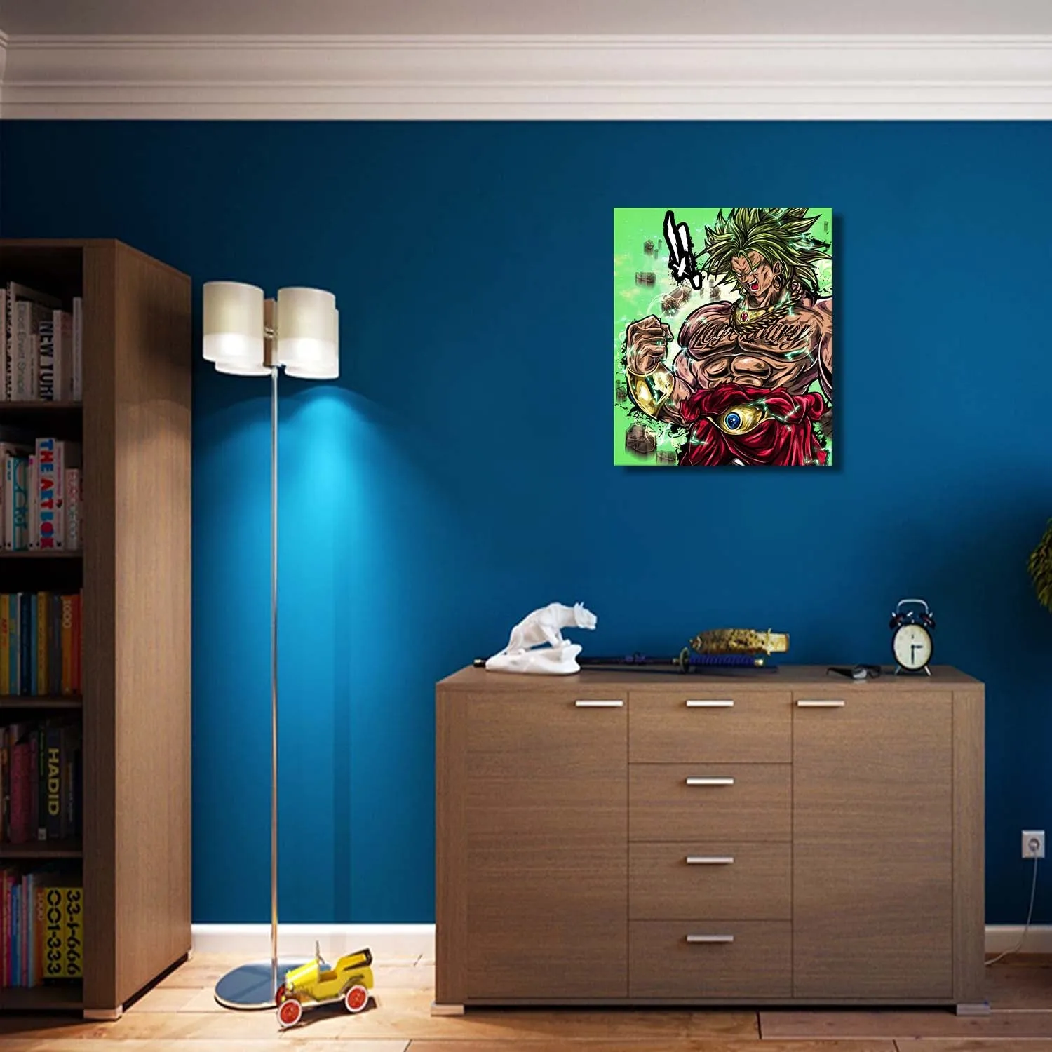 The Legendary Warrior Canvas Wall Art