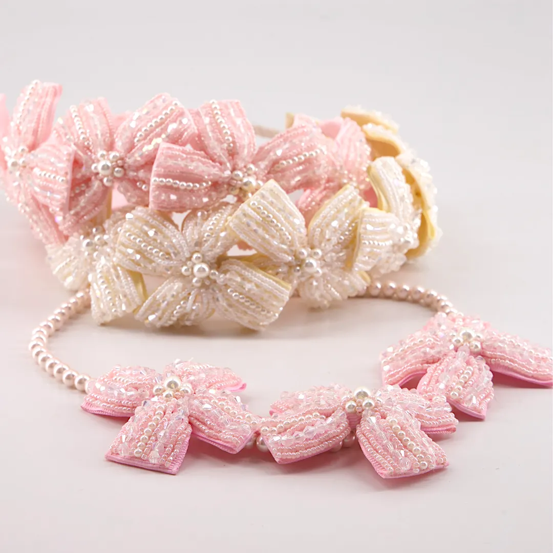 The Sariel Bow Girls Designer Necklace