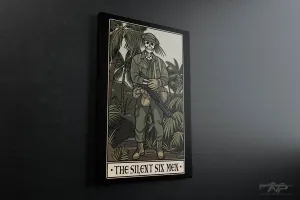 The Silent Six Men Canvas