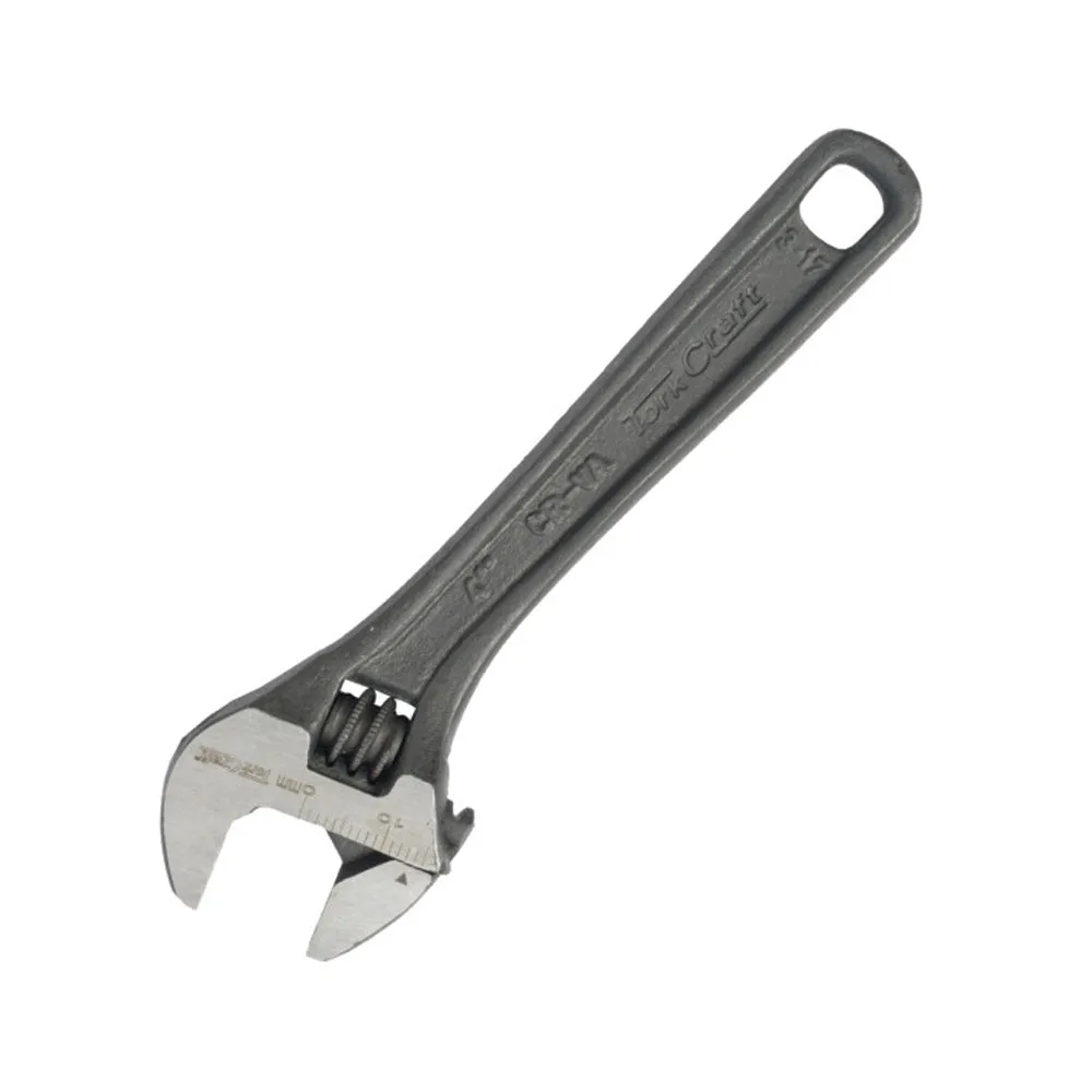 TORK CRAFT SHIFTING SPANNER 4" 100MM 0-12.8MM