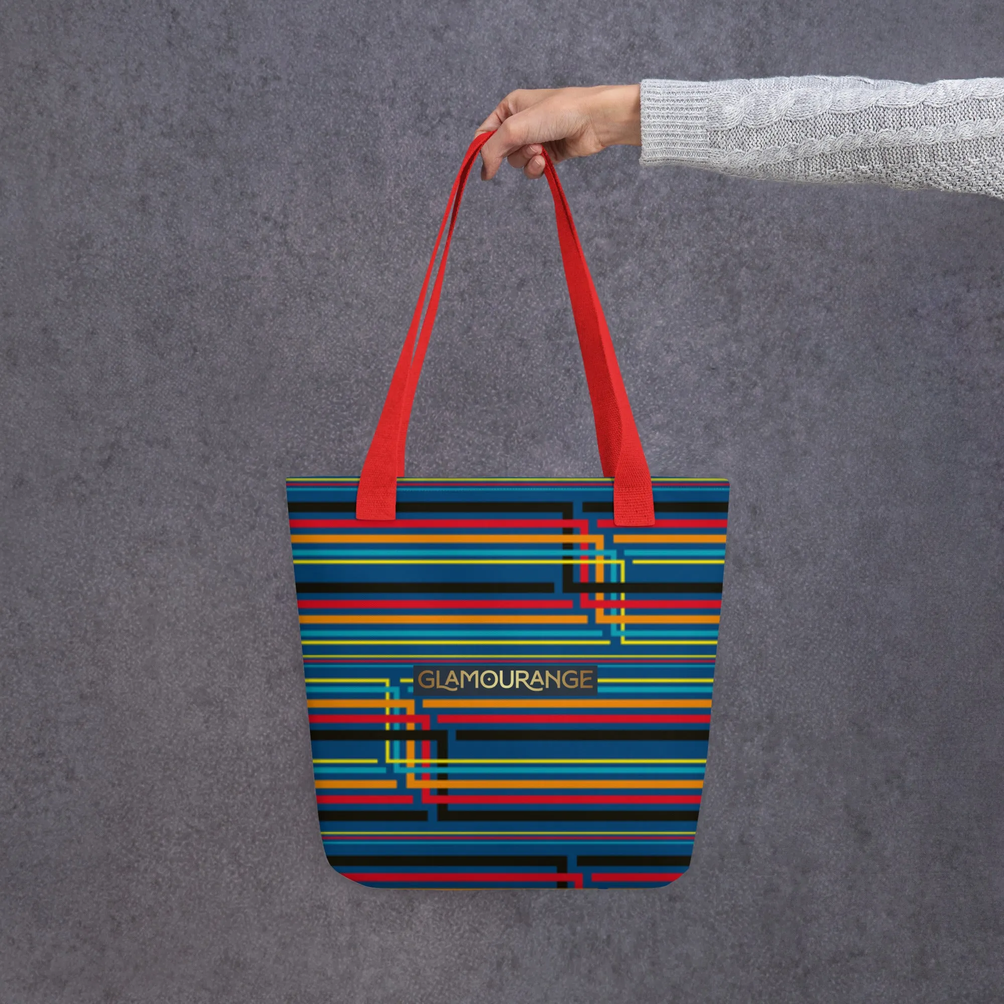Tote Bag Women Designer (Stripe Bag Pattern 0011)