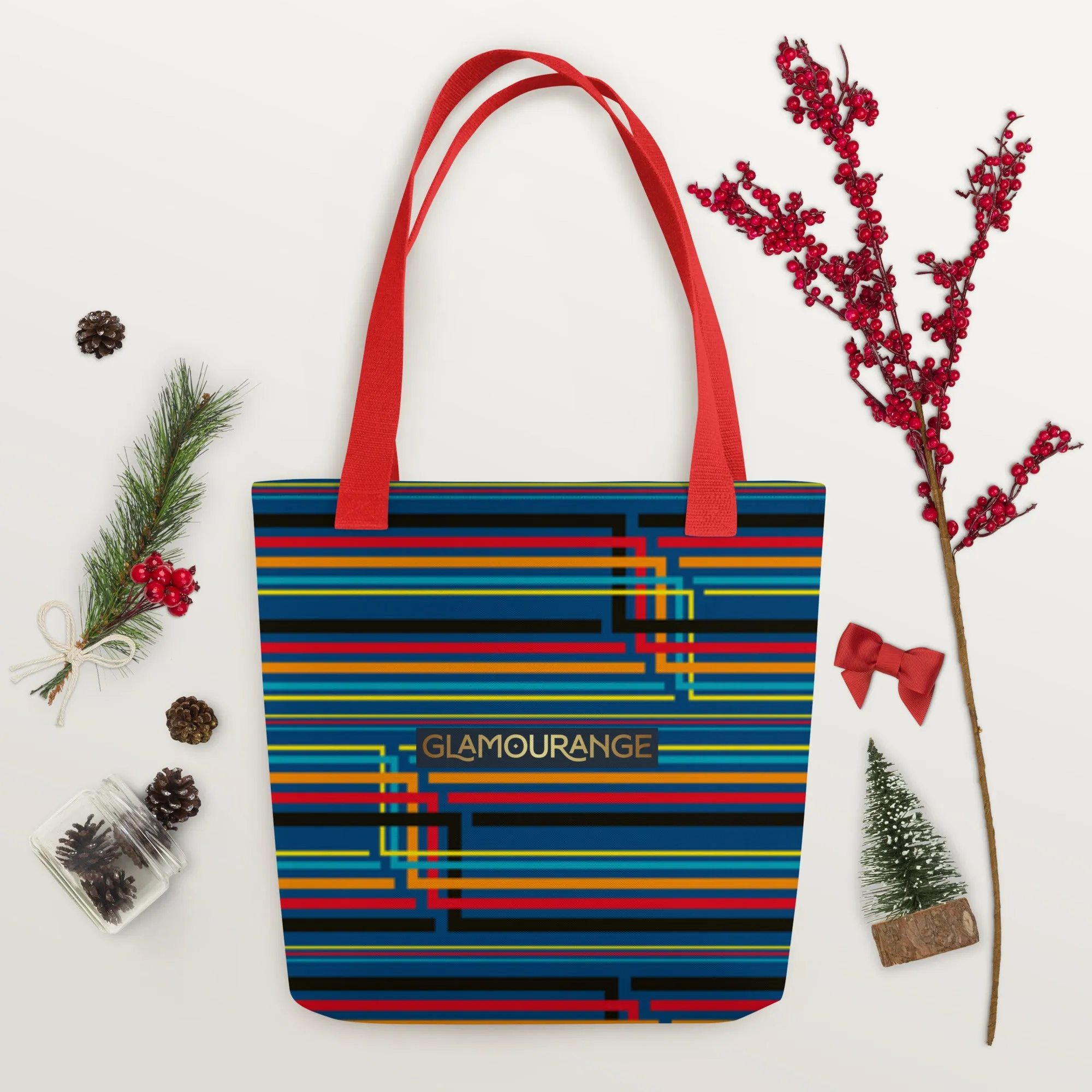 Tote Bag Women Designer (Stripe Bag Pattern 0011)