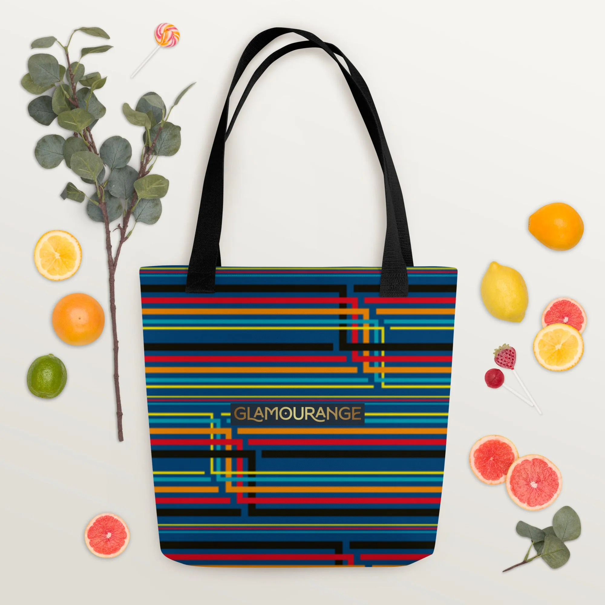 Tote Bag Women Designer (Stripe Bag Pattern 0011)