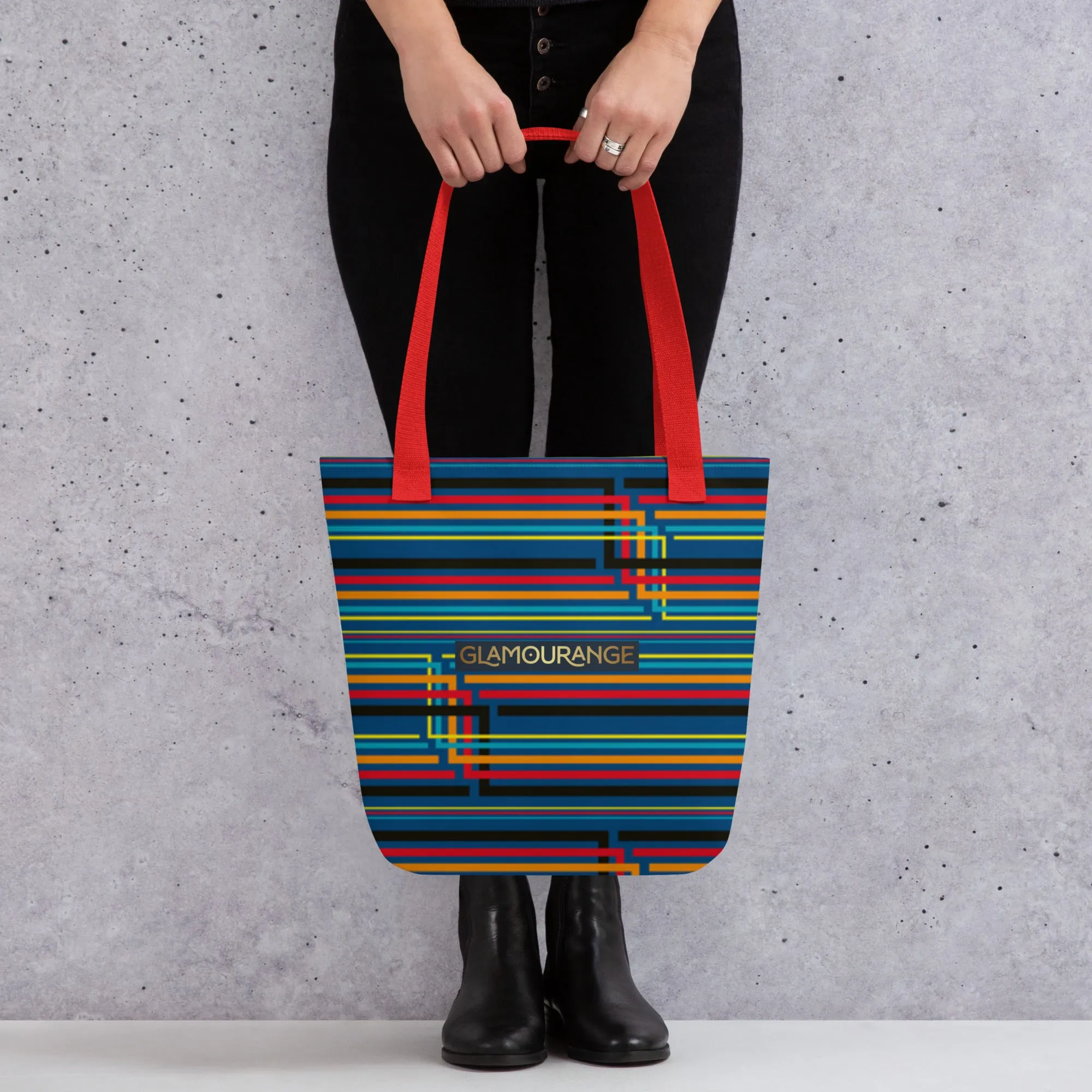 Tote Bag Women Designer (Stripe Bag Pattern 0011)