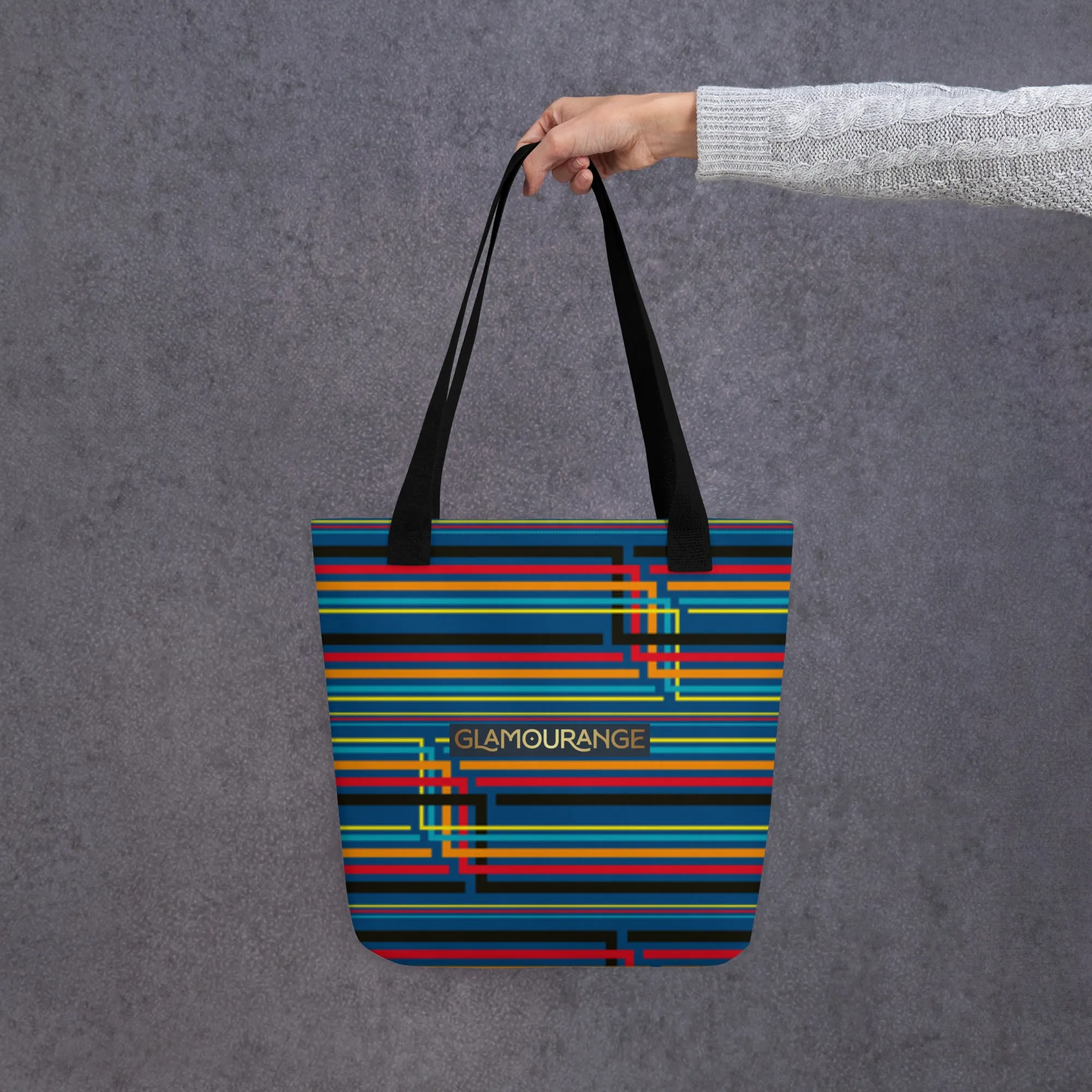 Tote Bag Women Designer (Stripe Bag Pattern 0011)