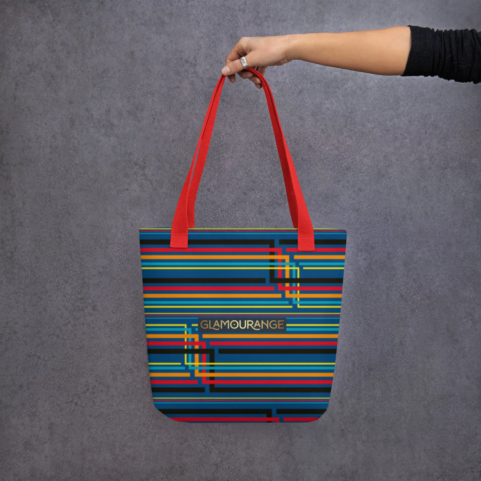 Tote Bag Women Designer (Stripe Bag Pattern 0011)