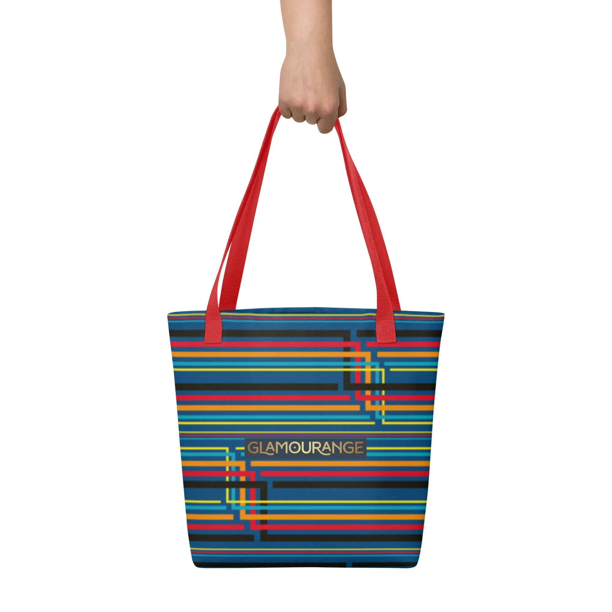 Tote Bag Women Designer (Stripe Bag Pattern 0011)