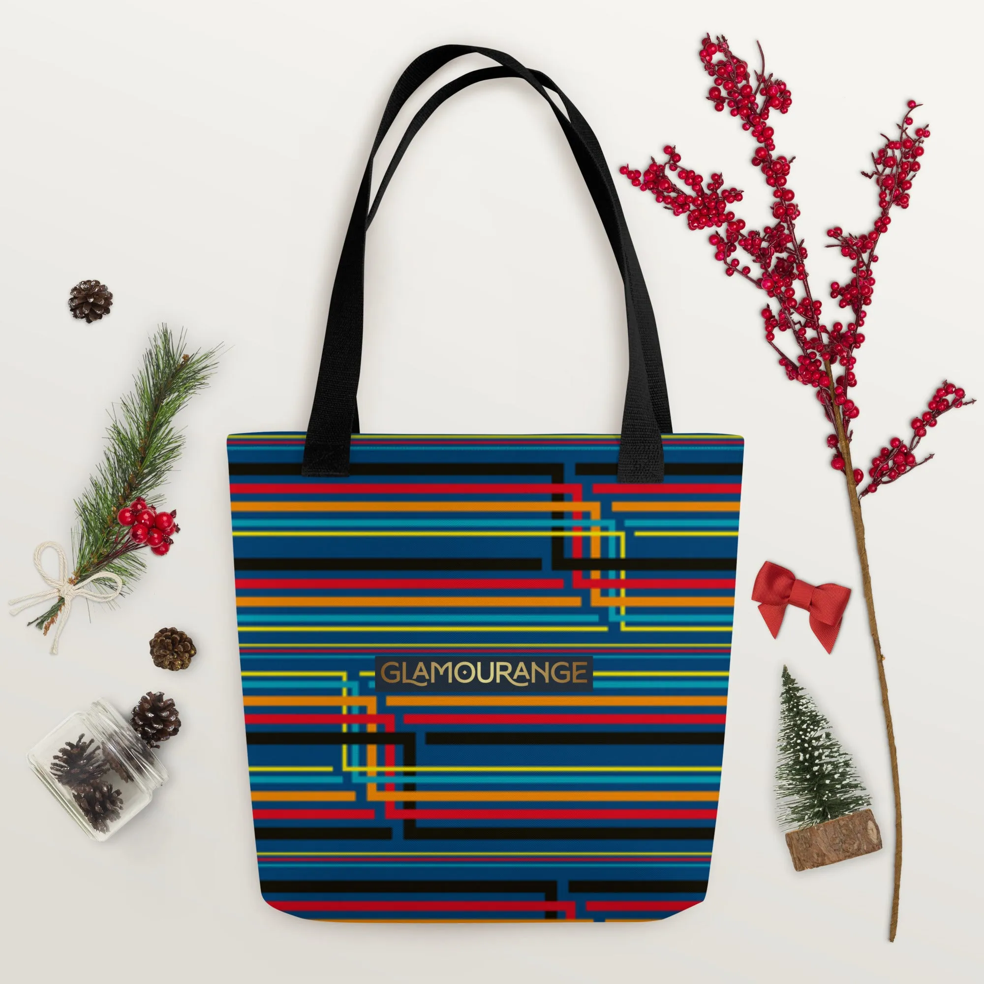 Tote Bag Women Designer (Stripe Bag Pattern 0011)