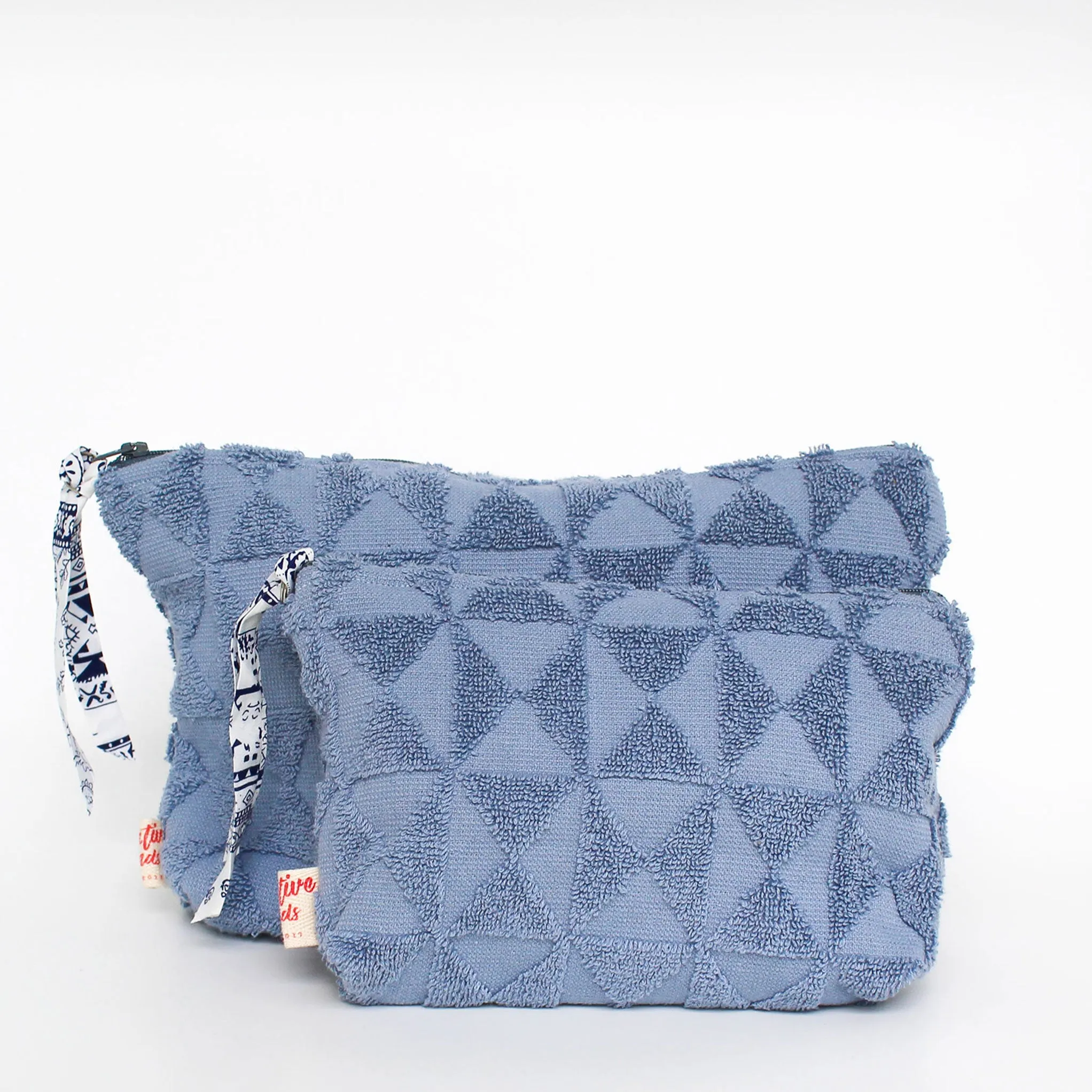 Towelling Clutch / Cosmetic Bag
