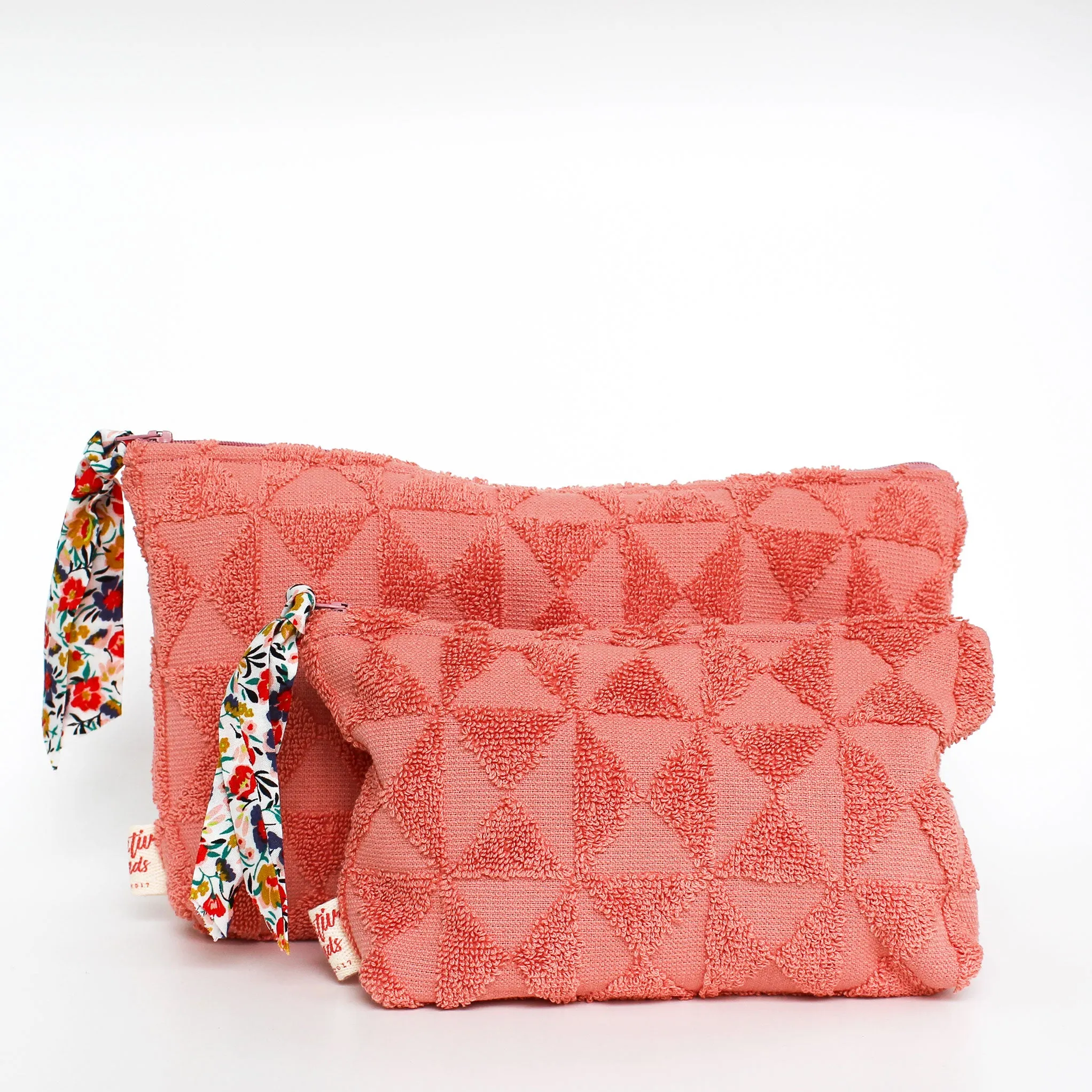 Towelling Clutch / Cosmetic Bag