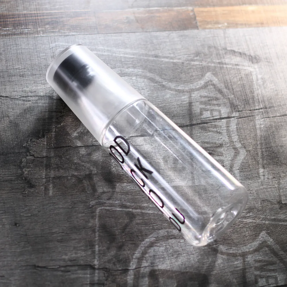 Transparent Plastic Water Bottle with Cup
