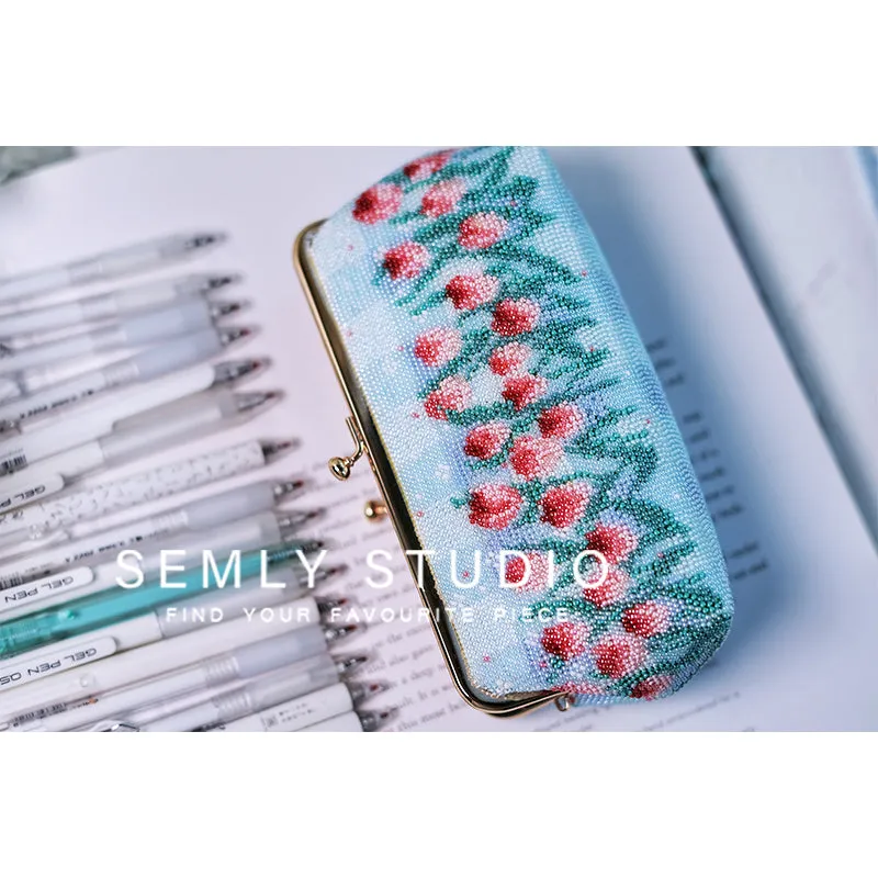 Tulip Handbag Embroidery DIY Kit
