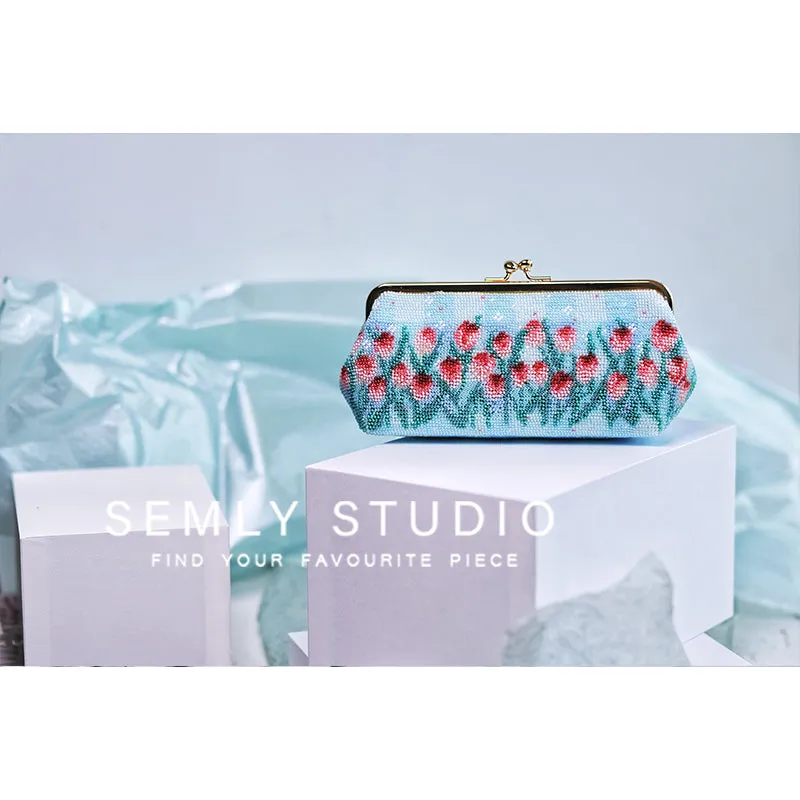 Tulip Handbag Embroidery DIY Kit