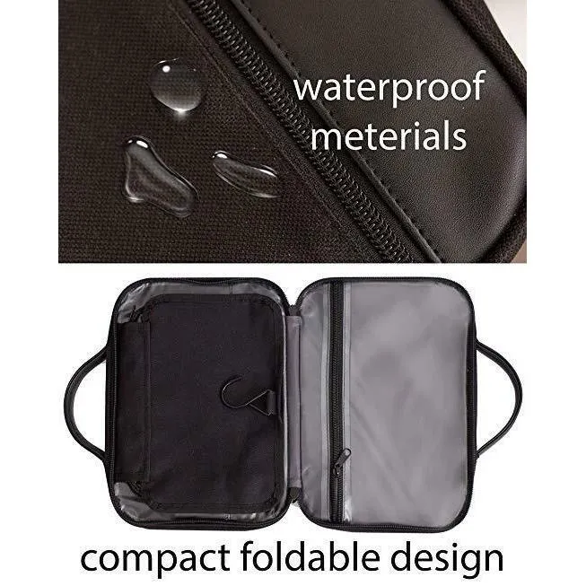 Unisex Waterproof, Foldable Travel Toiletry Bag