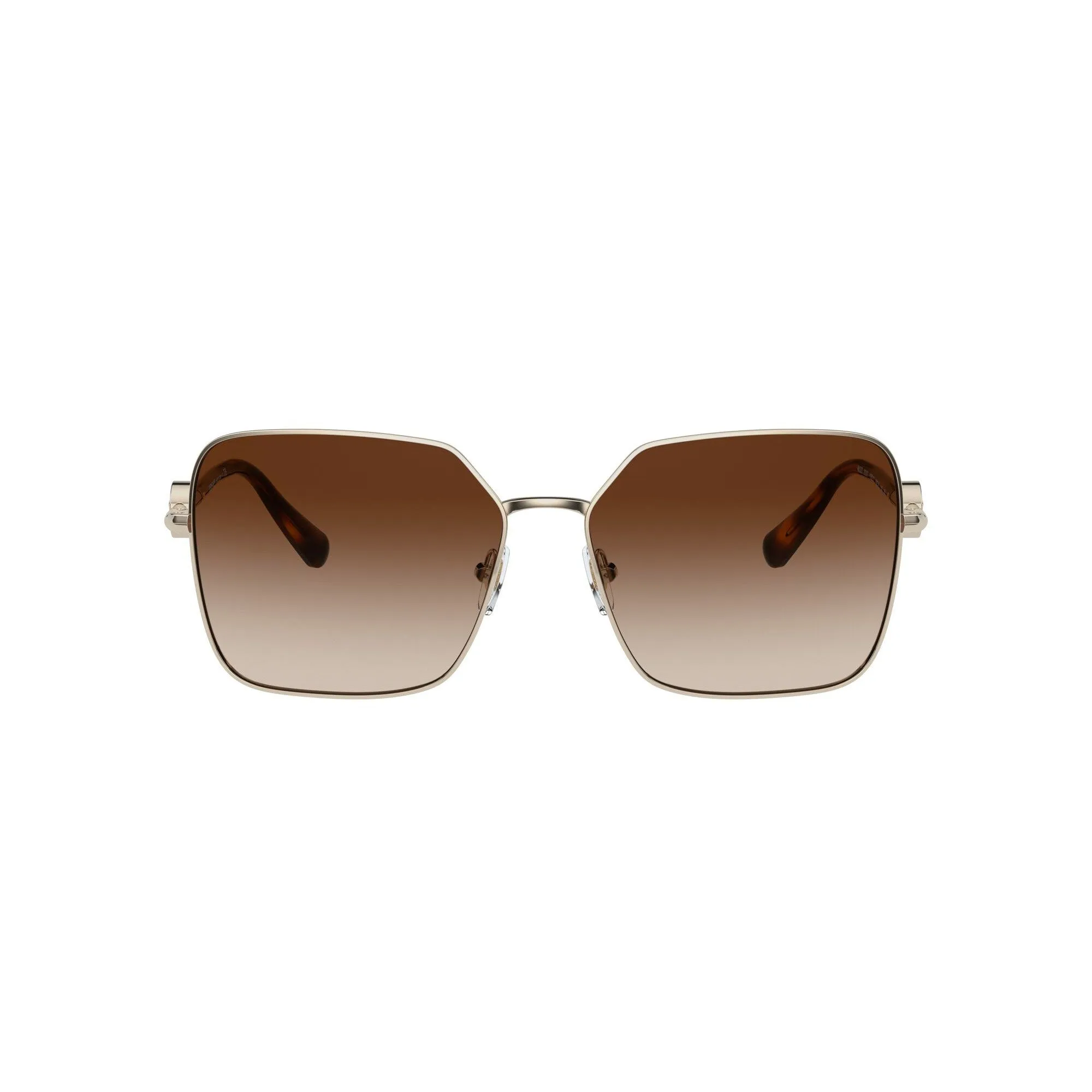Versace Women's Gold Sunglasses with Brown Gradient Lenses VE_2227_125213_59mm