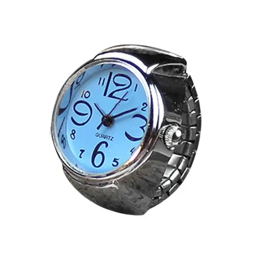 Vintage Punk Finger Watch Couple Rings