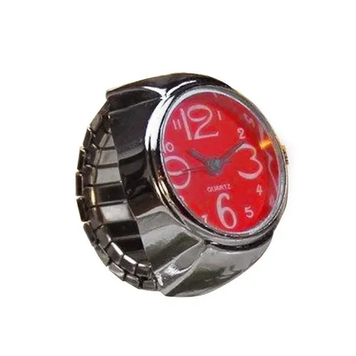 Vintage Punk Finger Watch Couple Rings
