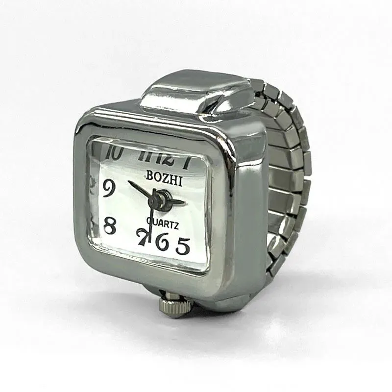 Vintage Punk Finger Watch Couple Rings