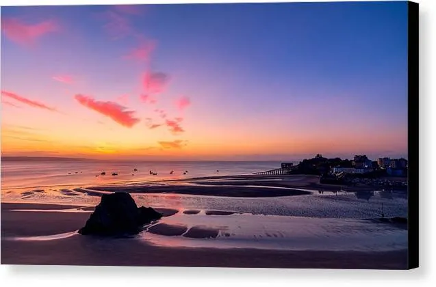 Violet Sunset - Canvas Print