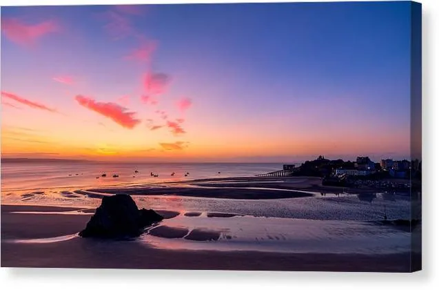 Violet Sunset - Canvas Print
