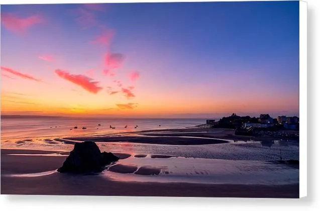 Violet Sunset - Canvas Print