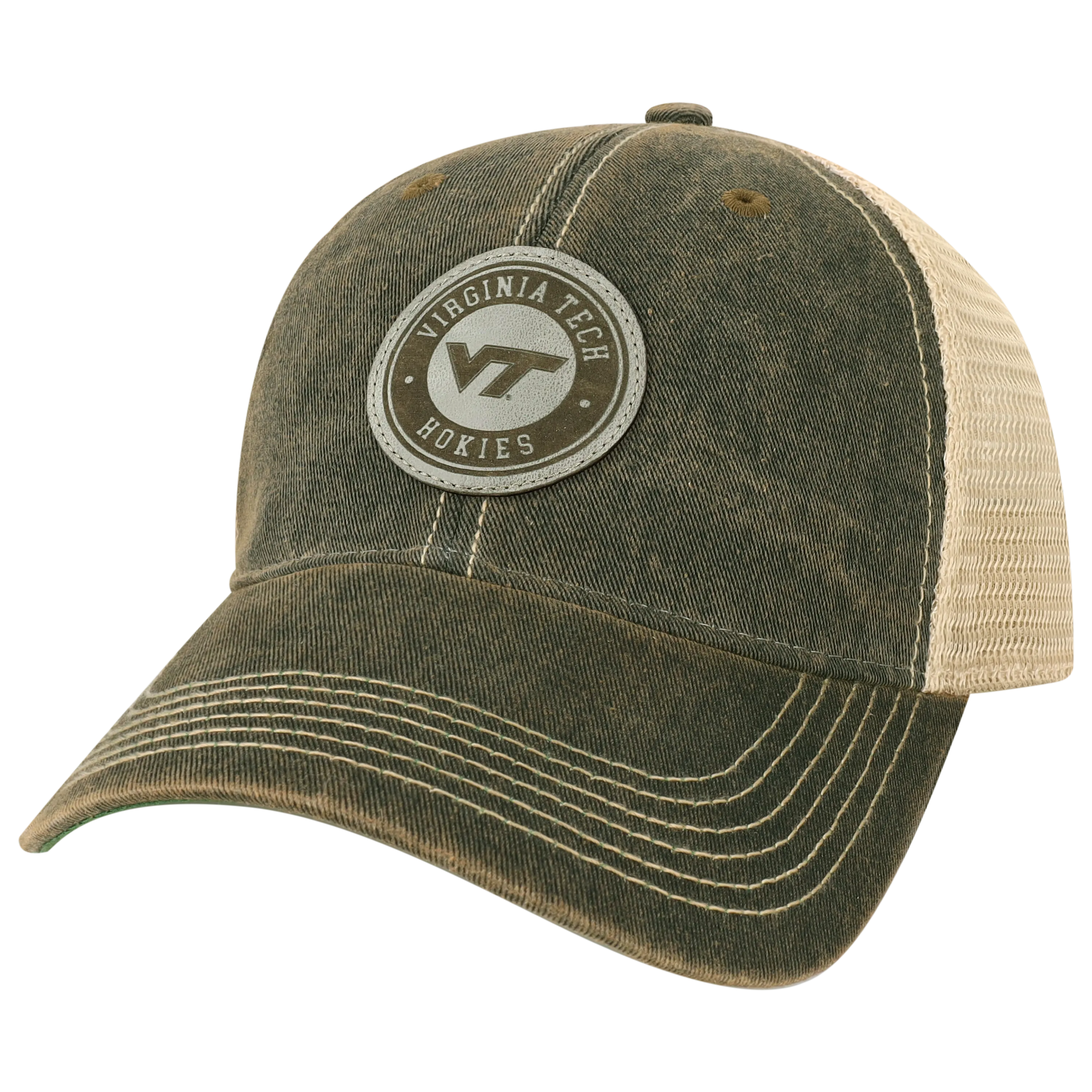 Virginia Tech Black Trucker Old Favorite Trucker