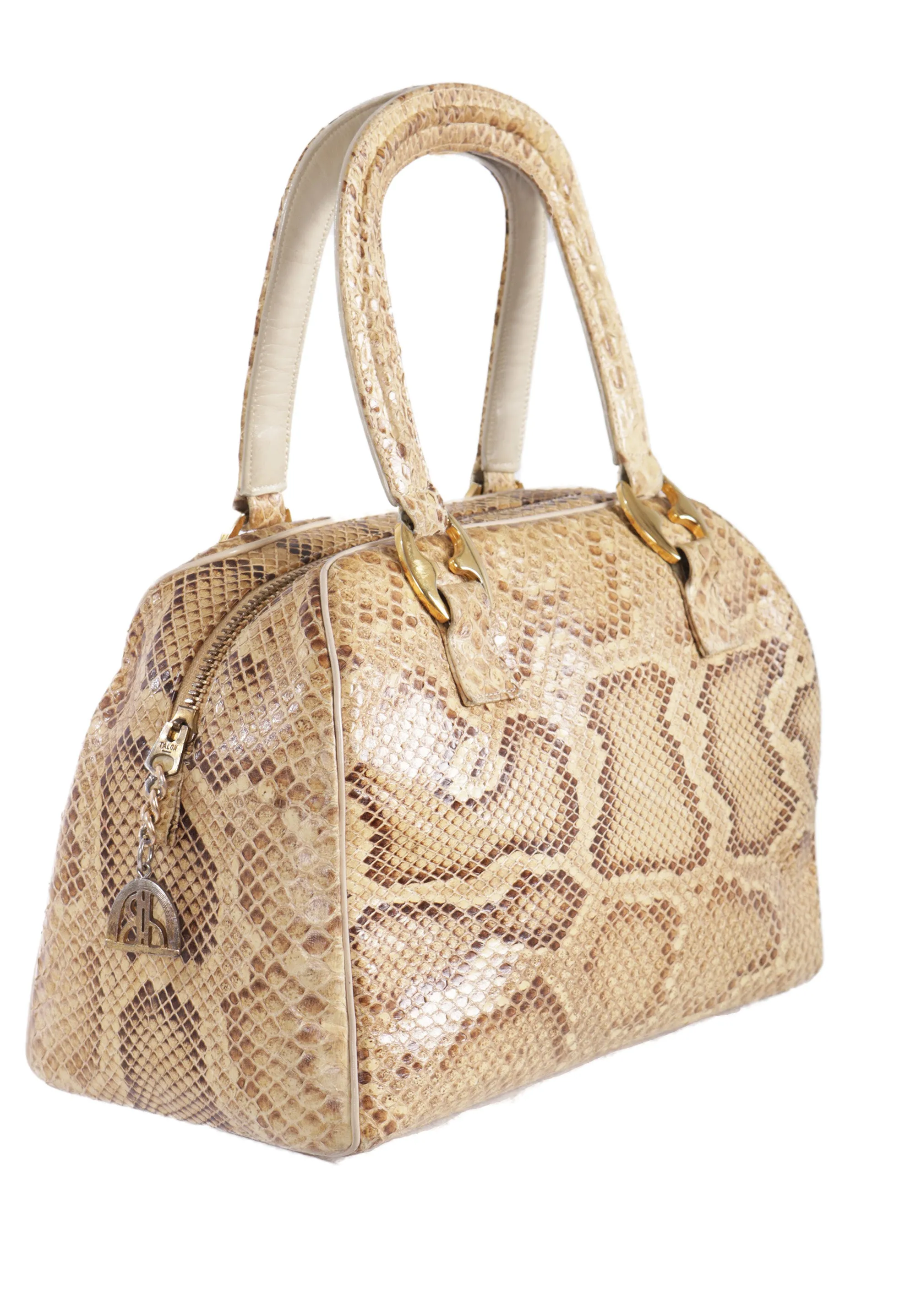 VTG PYTHON MINI BOSTON BAG
