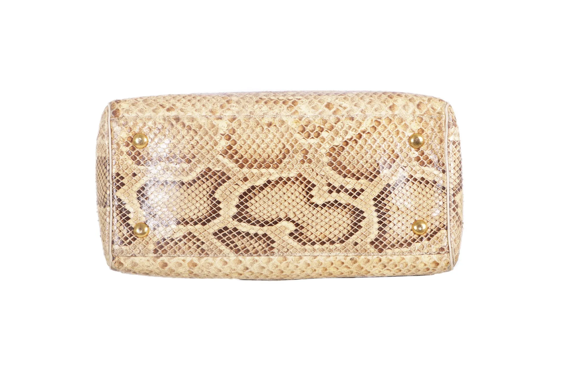 VTG PYTHON MINI BOSTON BAG