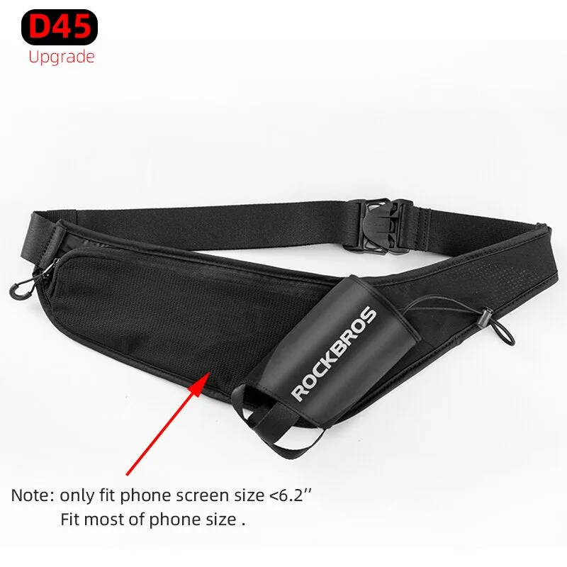 Water Bottle Bag Cycling Running Hiking Kettle Bag Mobile Phone Pocket Change Bag