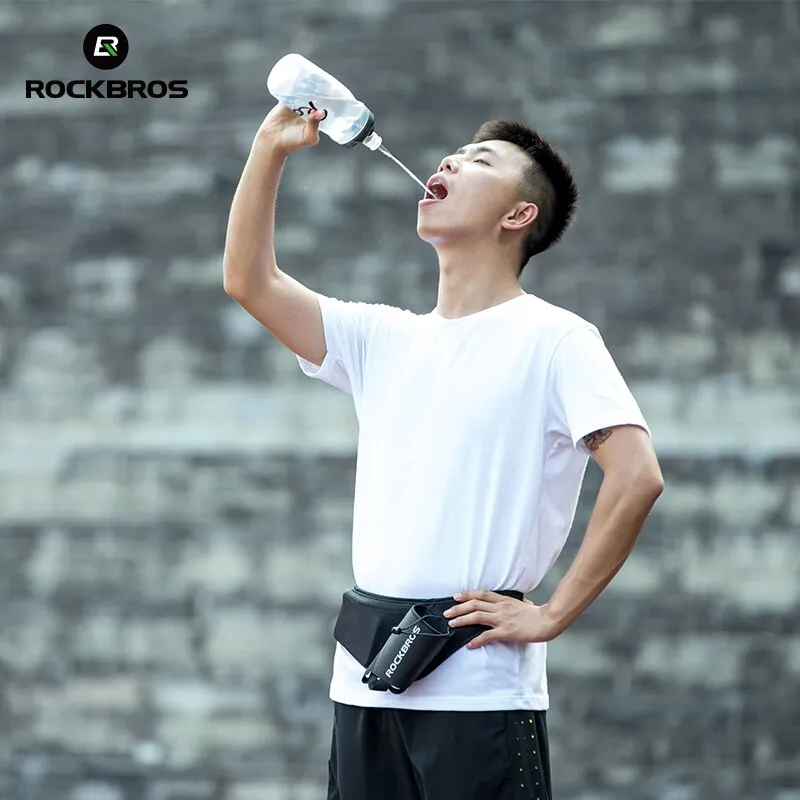 Water Bottle Bag Cycling Running Hiking Kettle Bag Mobile Phone Pocket Change Bag